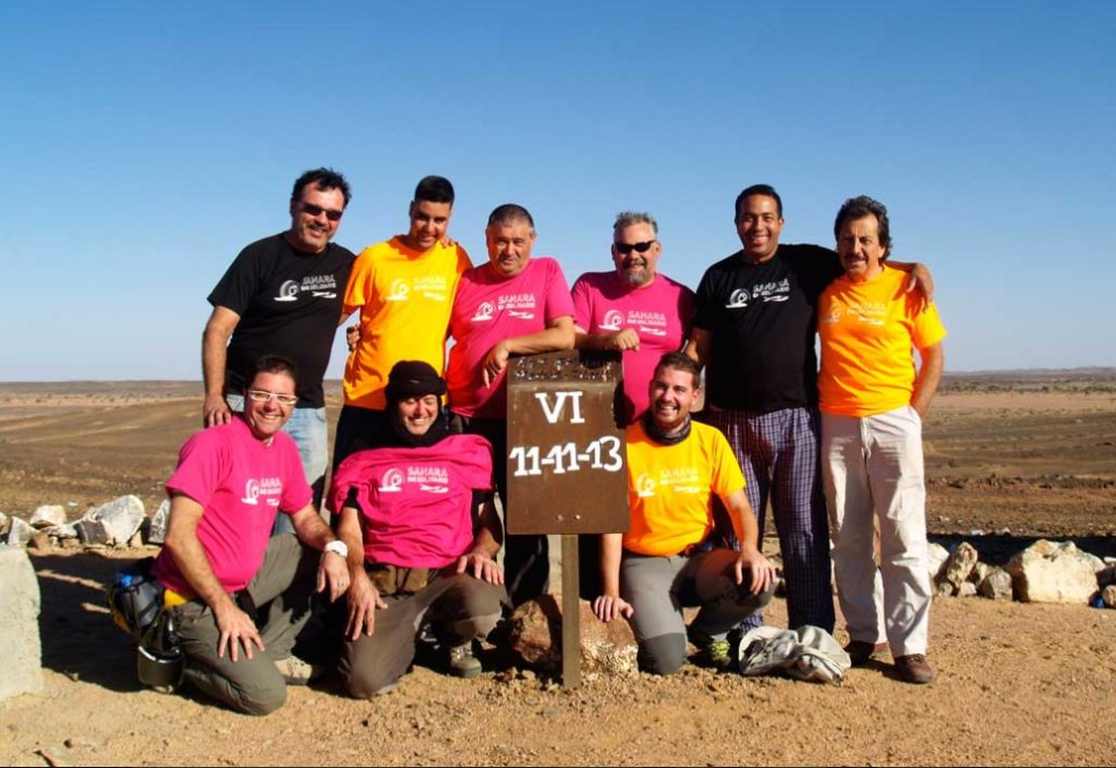 Voluntarios del viaje del 2013
